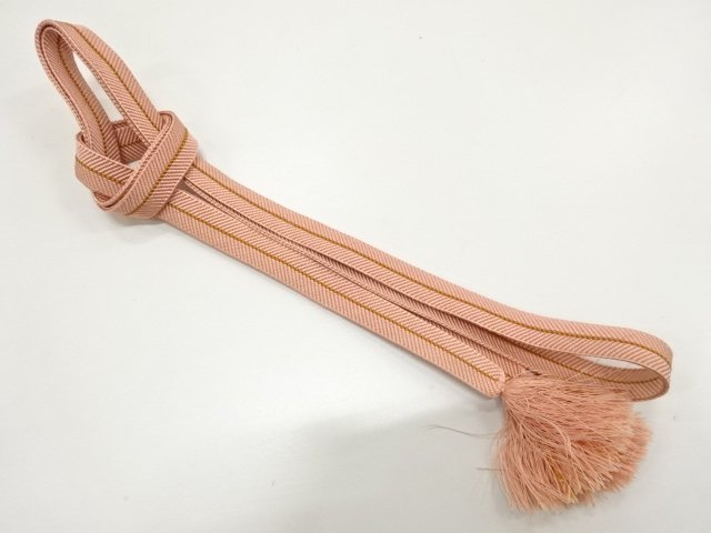 JAPANESE KIMONO / HAND-TIED OBIJIME CORD